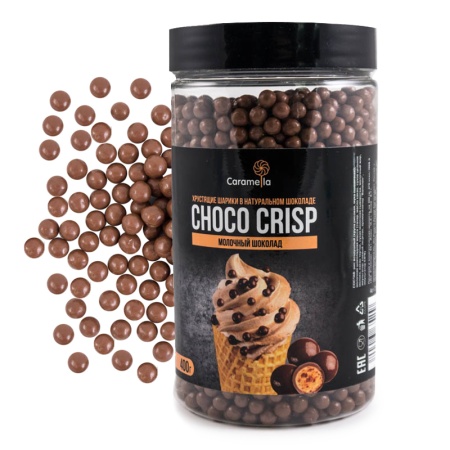 Caramella Choco Crisp шарики "Молочный шоколад", 400 гр