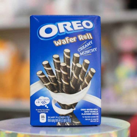 Печенье Oreo Wafer Roll Vanilla, 54 г