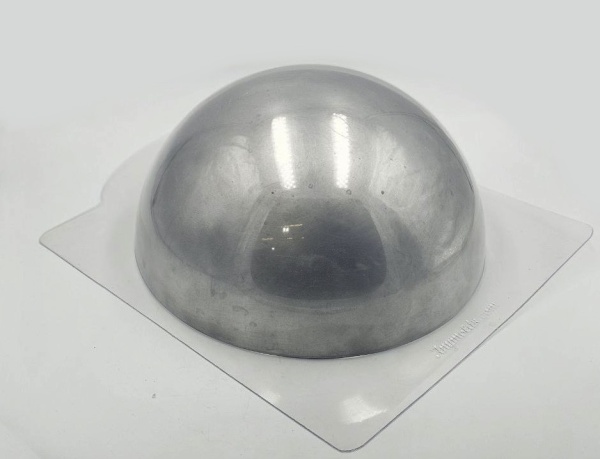 Форма пластиковая ПОЛУСФЕРА d 20 см, (торт БОМБА, Елочный шар)