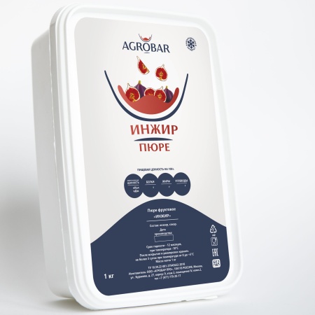 Инжир пюре Agrobar, 1 кг