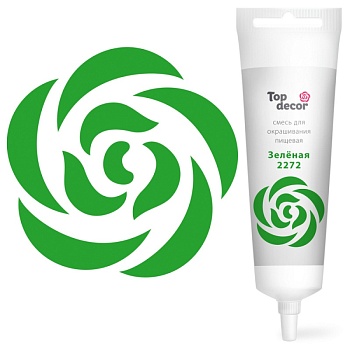 Краситель водорастворимый  Топдекор, Зеленый, 100 мл