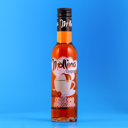 Сироп Mollina «Соленая карамель», 345 гр