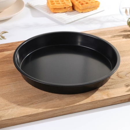 Форма для выпечки Доляна «Круг. Жаклин», 22×3 см, антипригарное покрытие